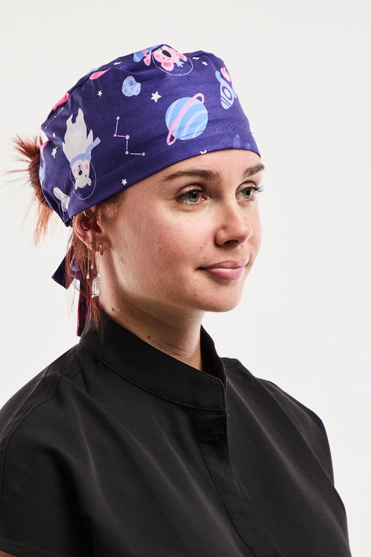 Calot Médical Imprimé - Animaux de l’Espace