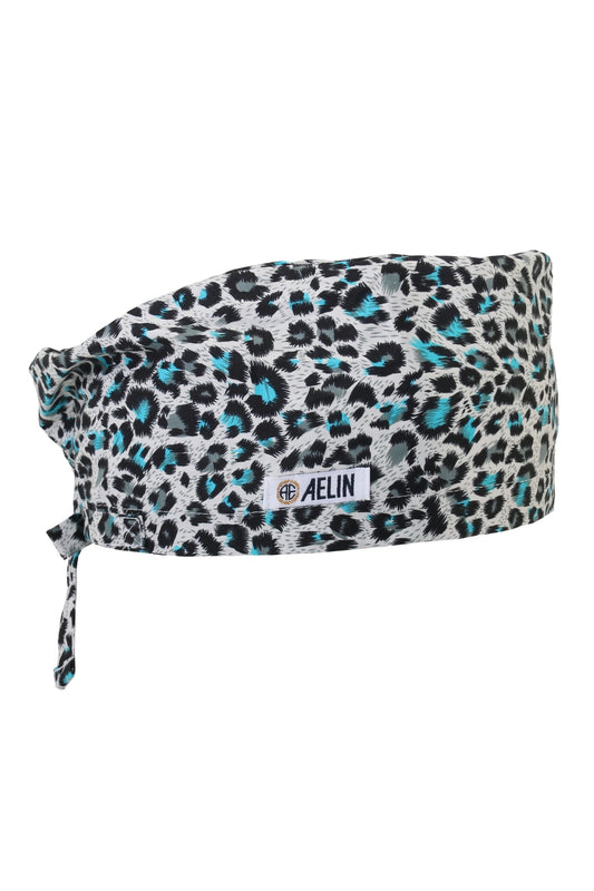 Calot de bloc – Léopard en beige et vert – Couvrant