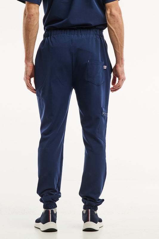 Pantalon médical bleu marine Slimfit pour un style professionnel et confortable