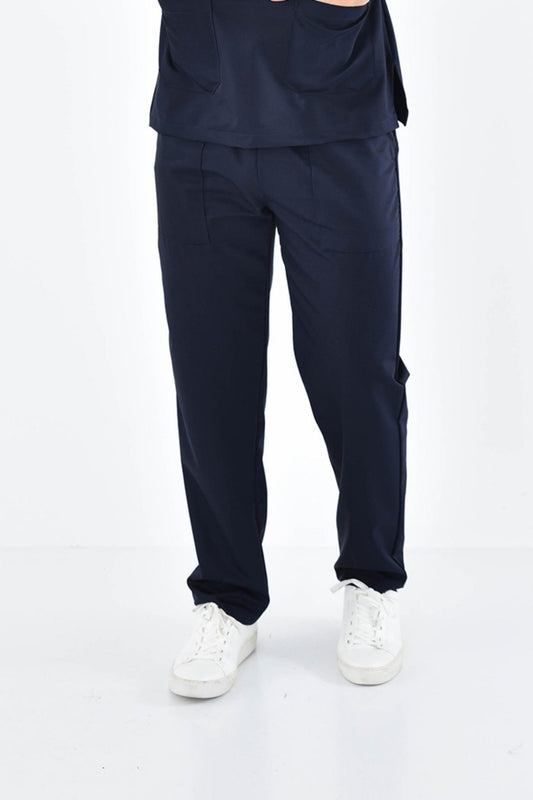 Confort - Pantalon médical - Homme - Bleu marine / S