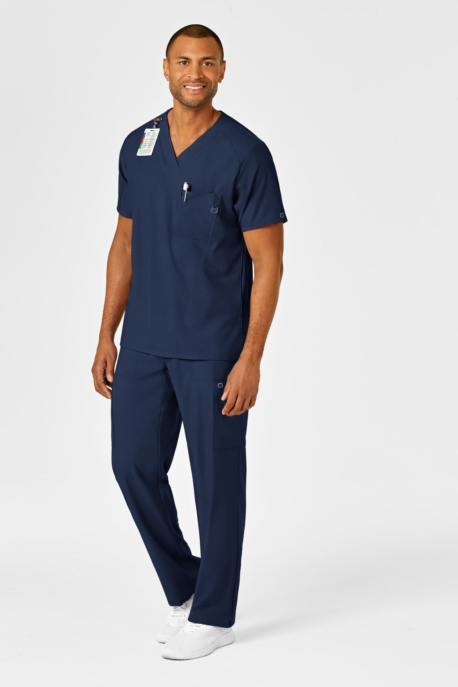 Bravo - Tenue médicale - Homme - Bleu marine / XS