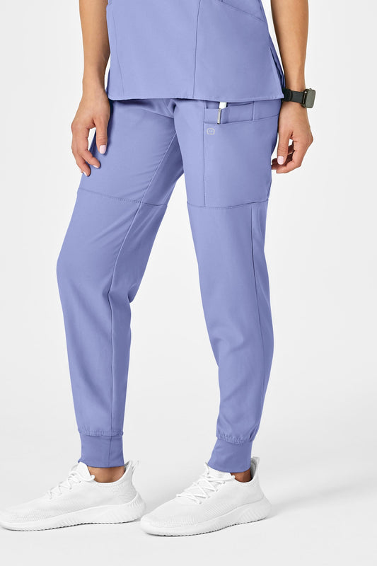 Adeline - Pantalon de bloc - Femme - Bleu ciel / XS