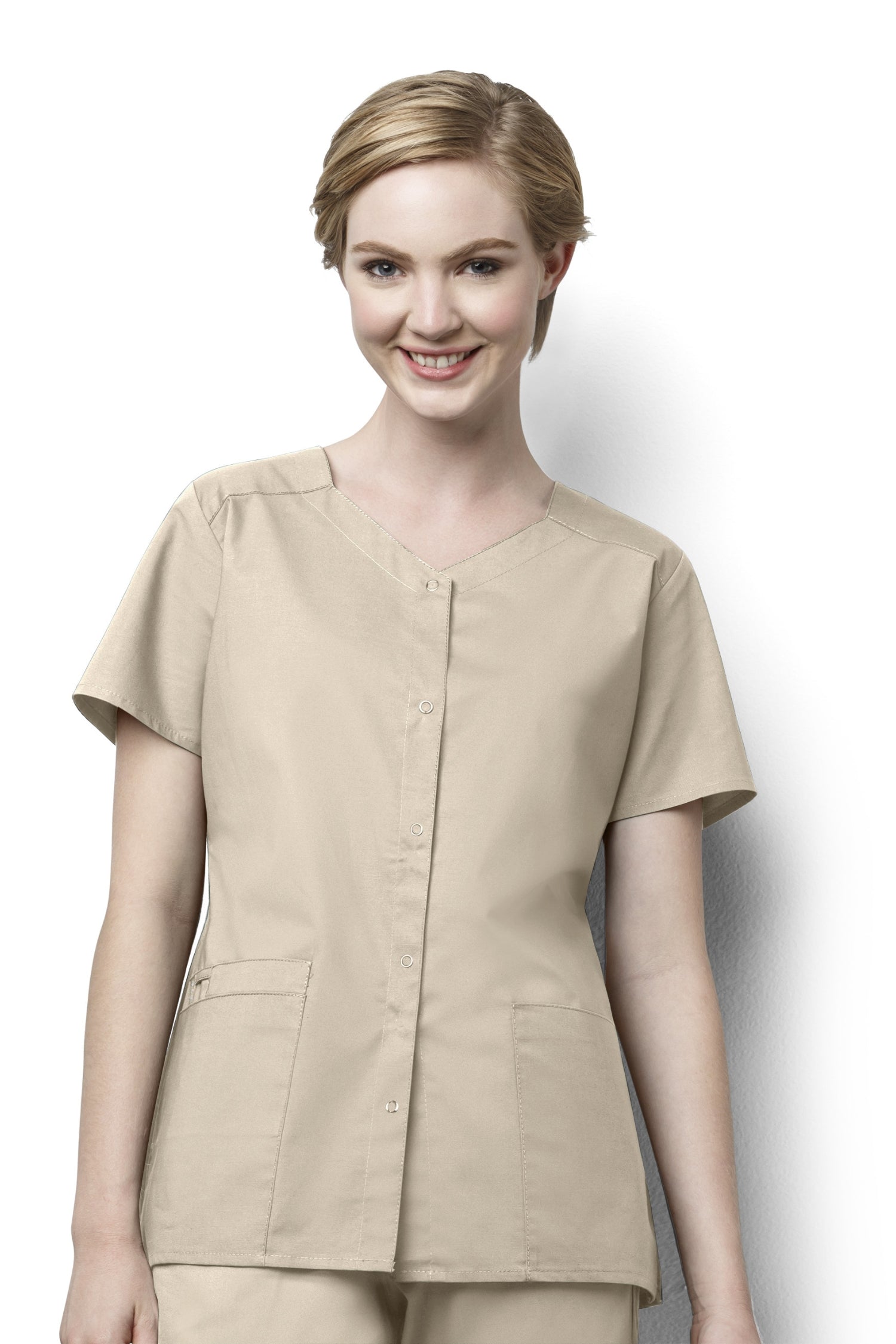 Camélia - Blouse médicale - Femme - Sable / XXS