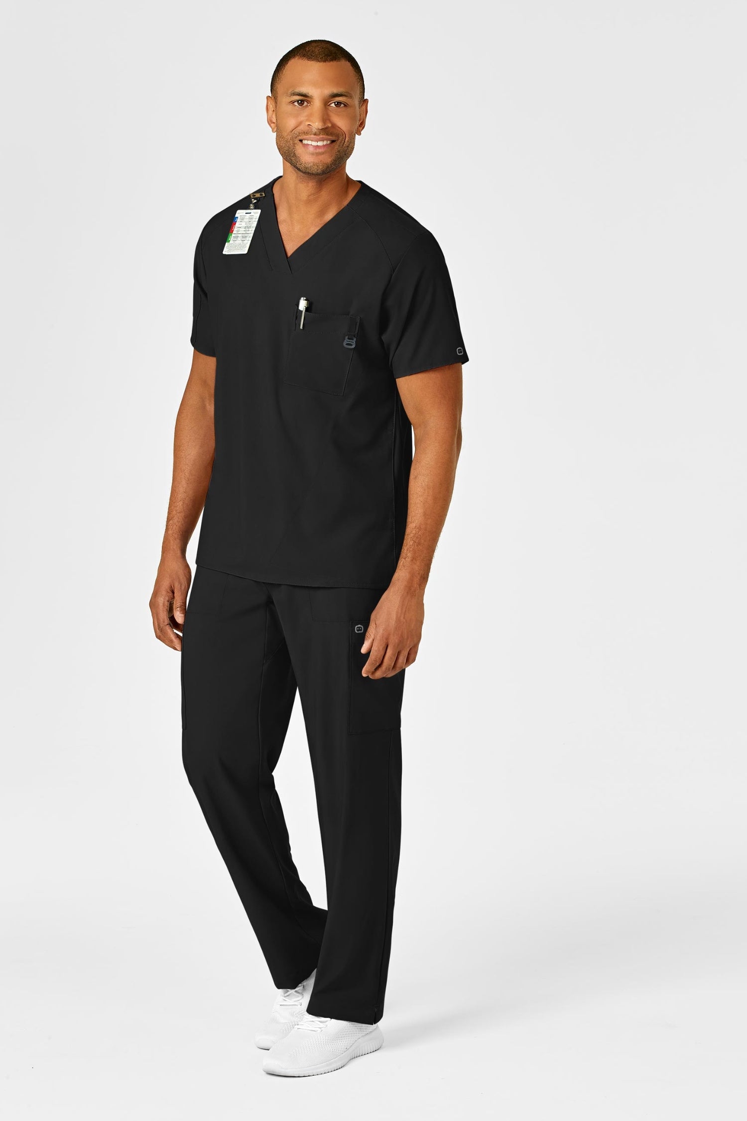 Bravo - Tenue médicale - Homme - Noir / XS