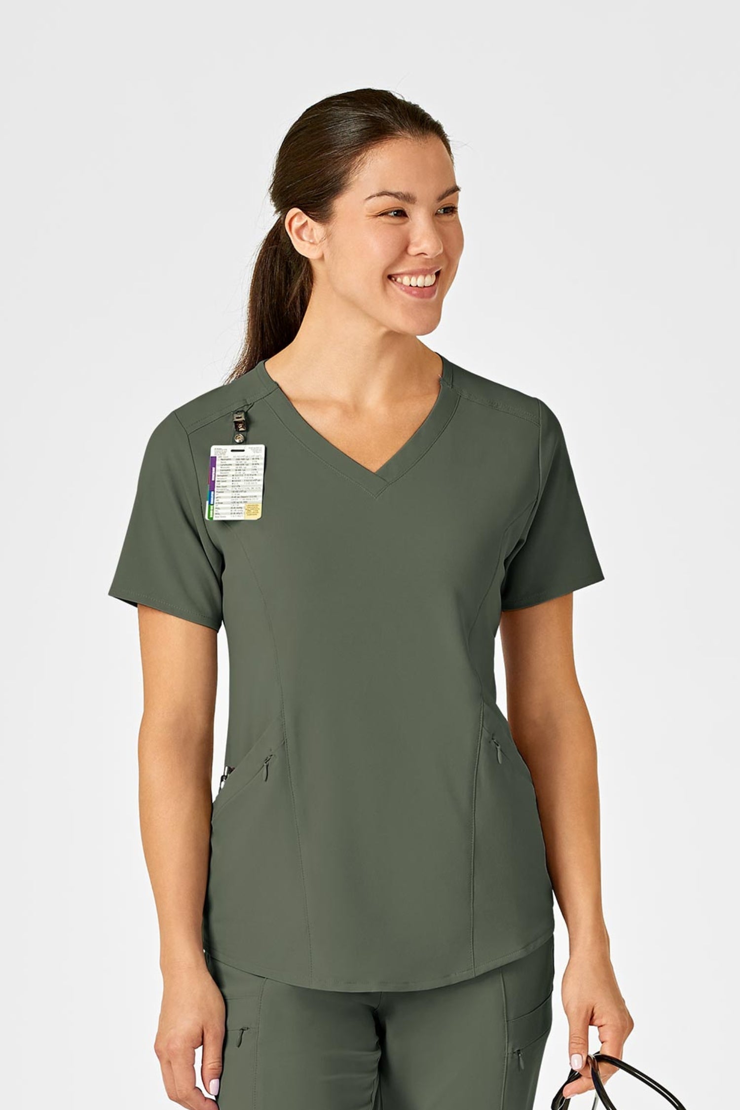 Renew - Tunique médicale - Femme - Vert olive / XS