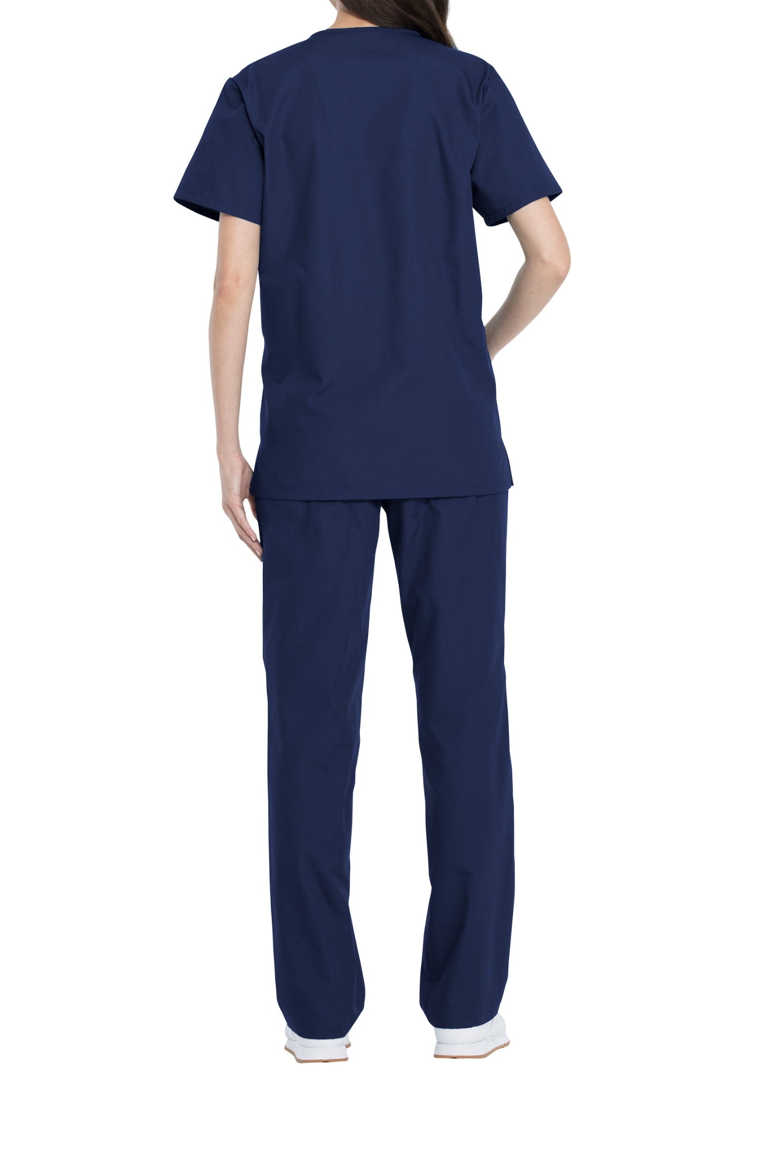 Tenue médicale unisexe Dickies® en bleu marine, haut à manches courtes et pantalon