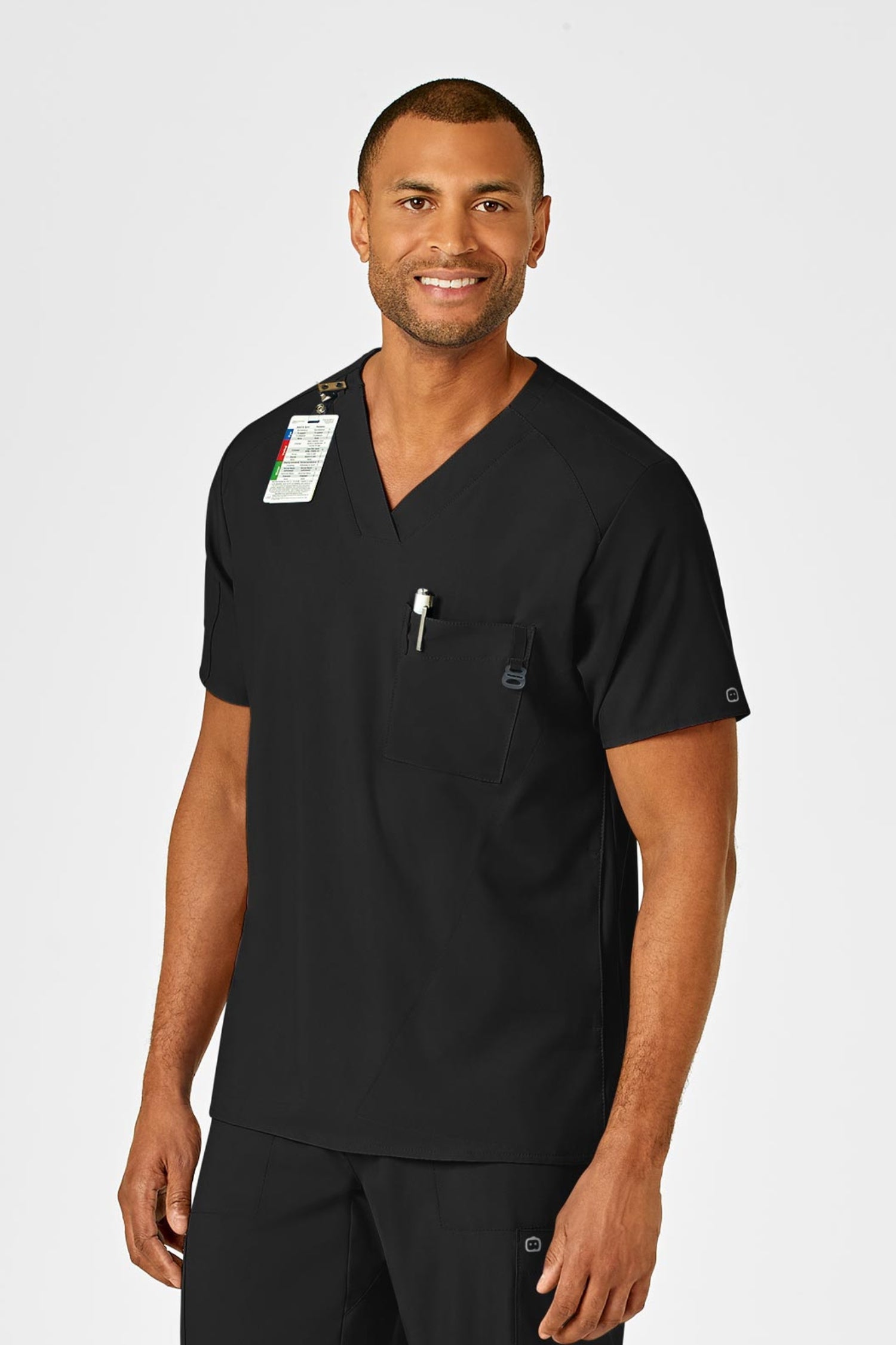 Bravo W123 - Blouse médicale - Homme - Noir / XS