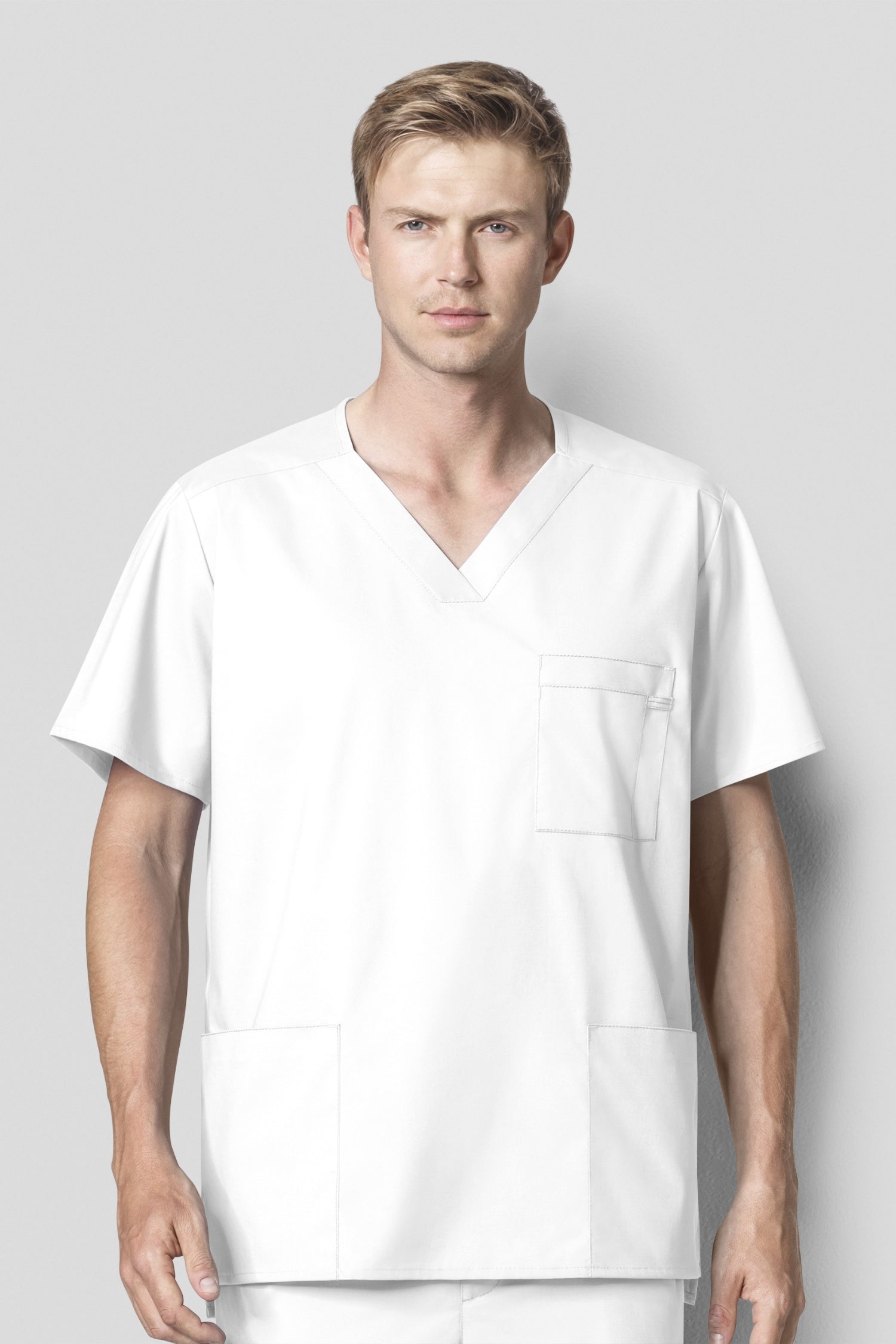 Wonderwork - Tunique médicale - Homme - Blanc / XS