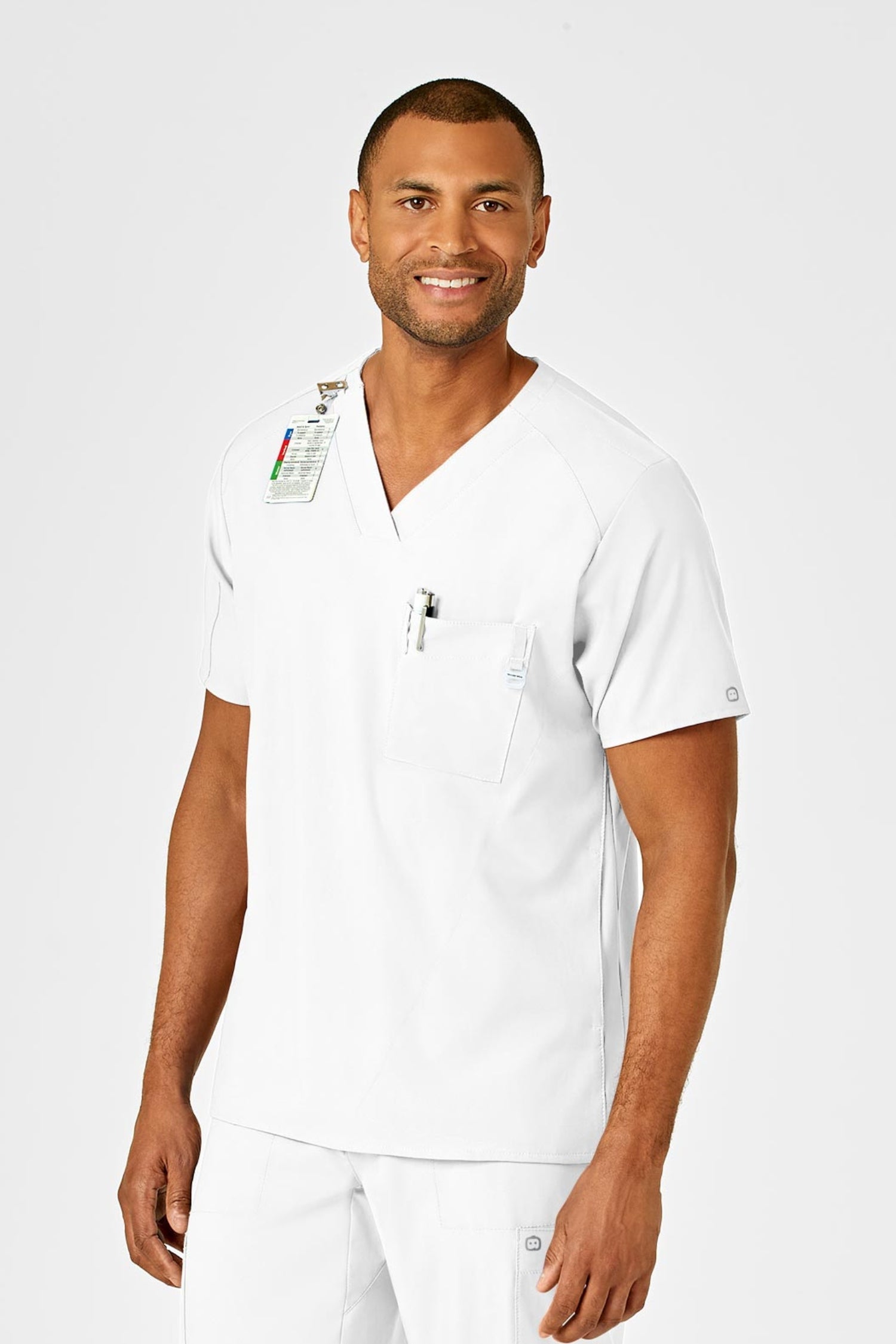 Bravo W123 - Blouse médicale - Homme - Blanc / XS