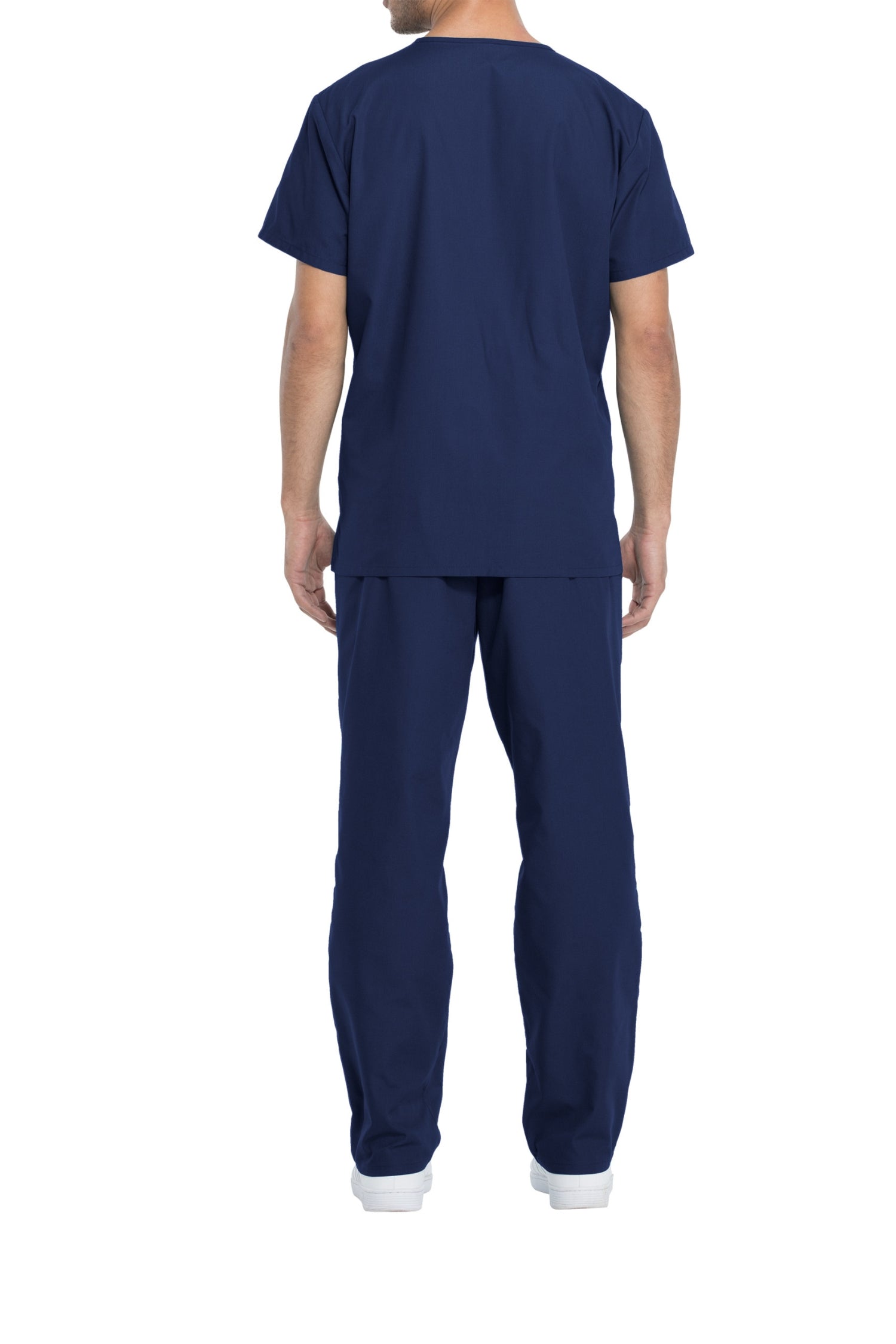 Tenue médicale unisexe Dickies en bleu marine avec top à manches courtes et pantalon