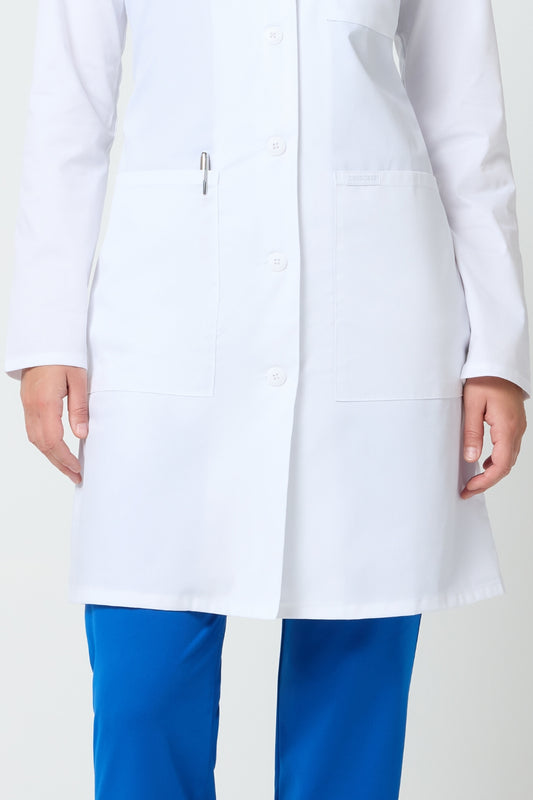 Blouse Blanche Médicale Femme CK Project Lab – Coupe Modern Classic 3 Poches - 94 cm