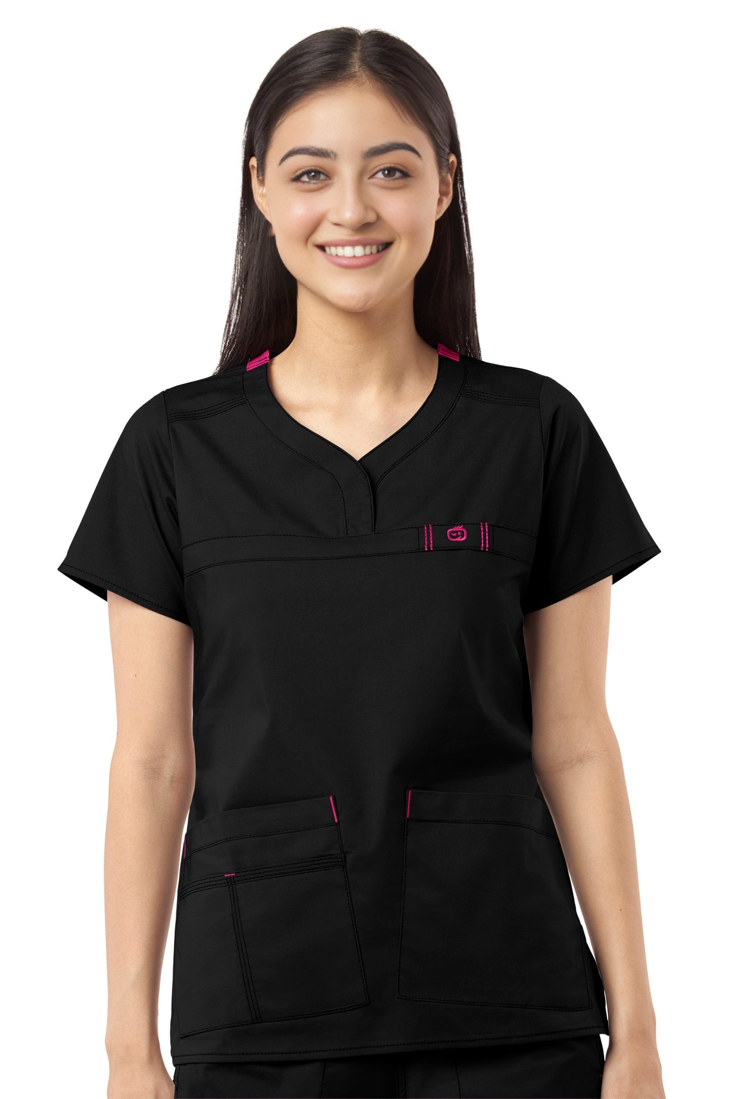 Flex - Blouse médicale - Femme - Noir / XXS