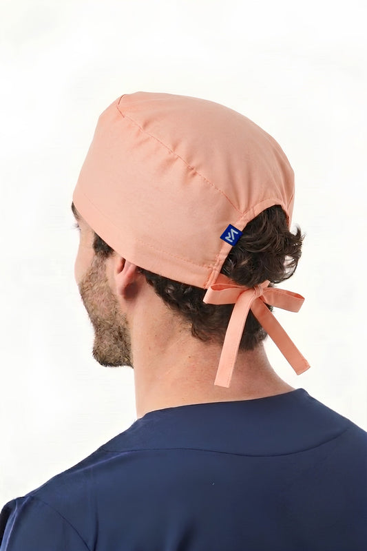 Calot médical – Corail - Cheveux courts