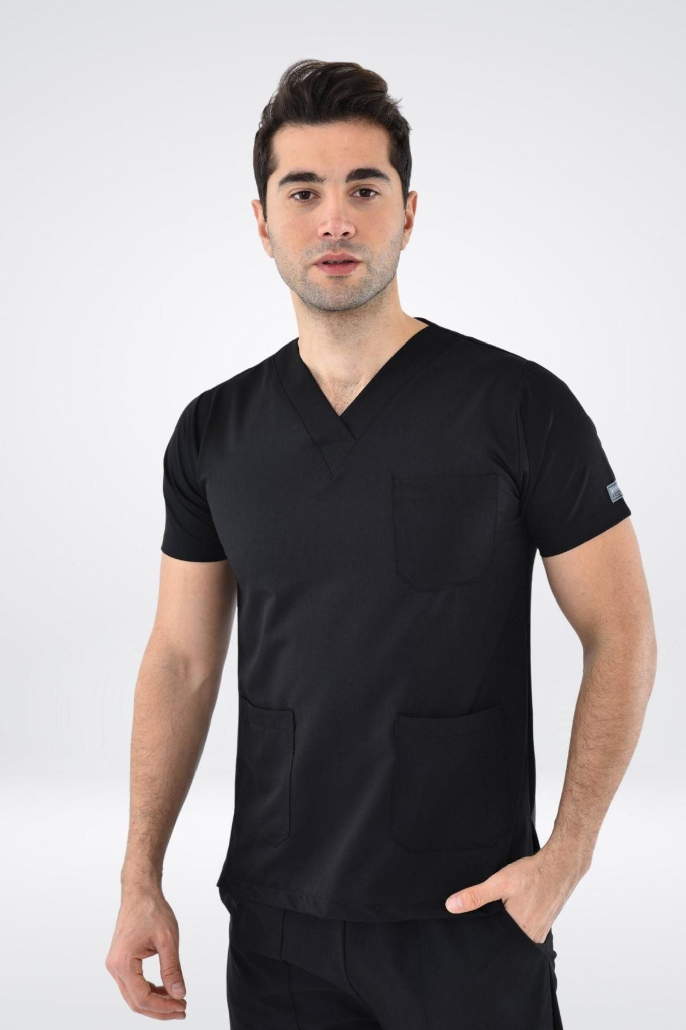 Confort - Tunique médicale - Homme - Noir / S