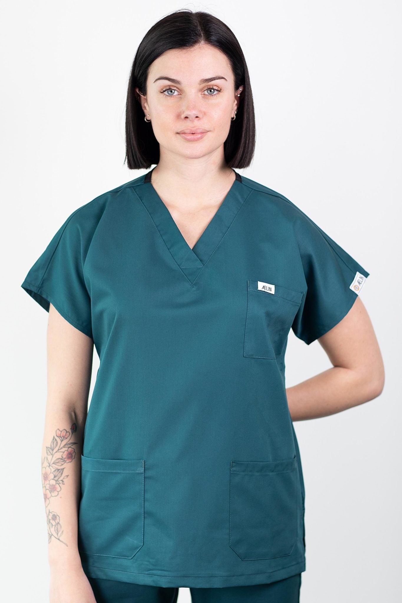 Confort - Tunique médicale - Femme - vert infini / XXS