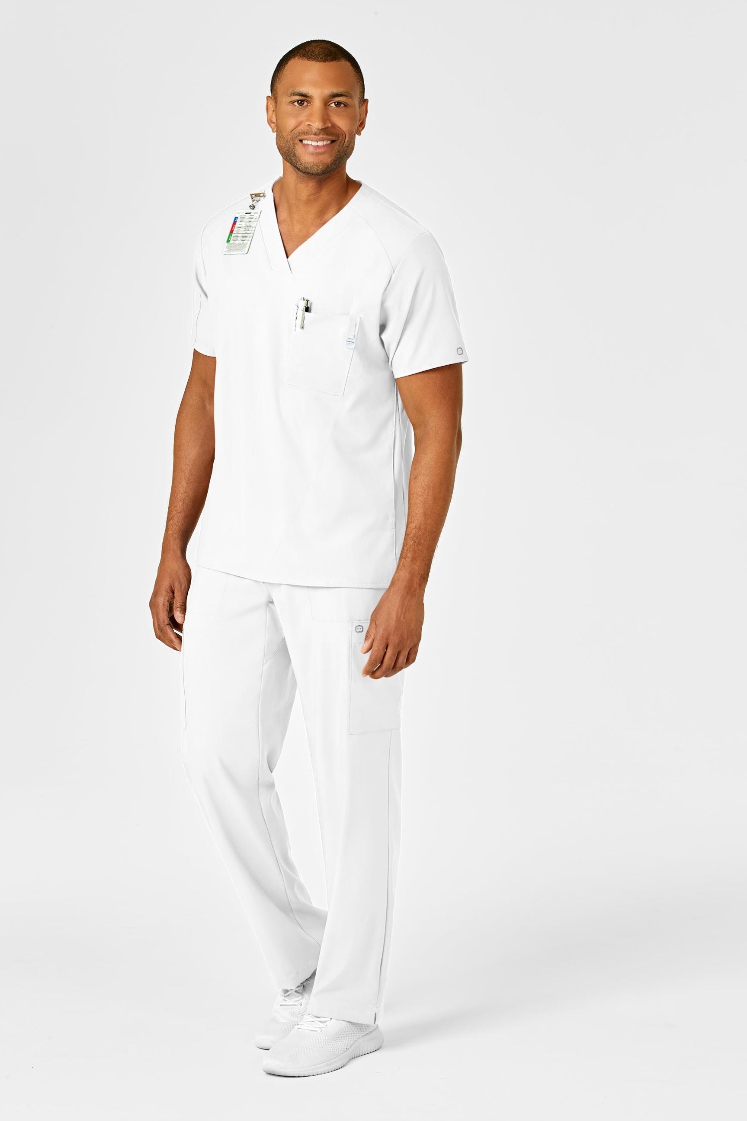 Bravo - Tenue médicale - Homme - Blanc / XS