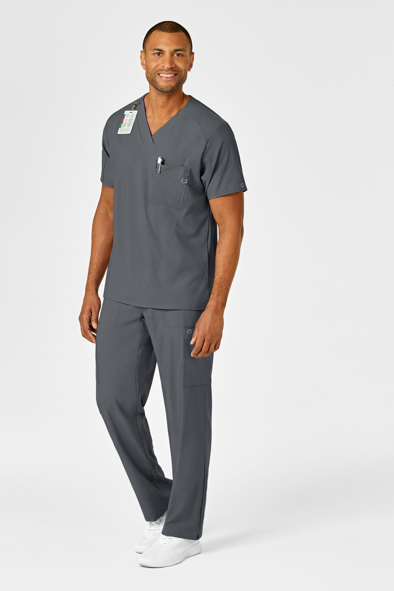 Bravo - Tenue médicale - Homme - Gris / XS