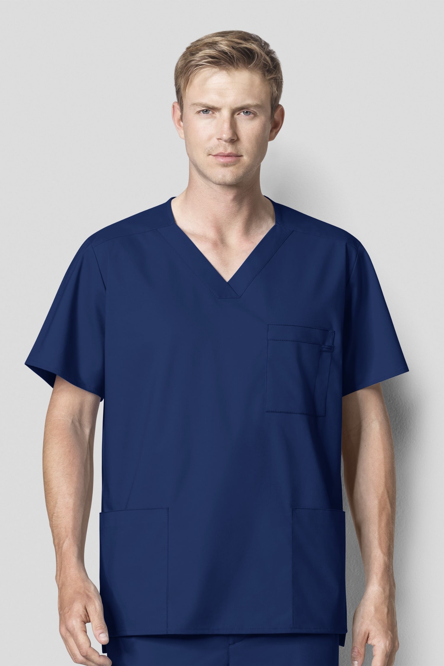 Wonderwork - Tunique médicale - Homme - Bleu marine / XS