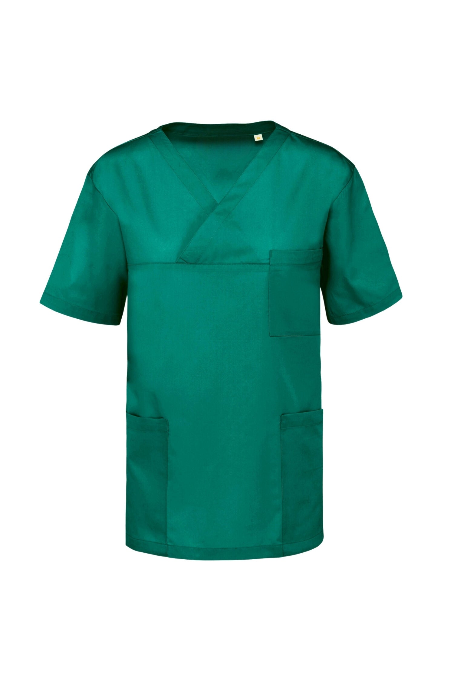 Tunique médicale Eva pour femme, lavage industriel 75°C, coupe unisexe, manches courtes