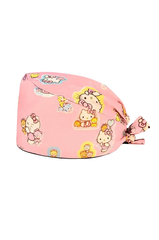 Calot Rose clair Hello Kitty