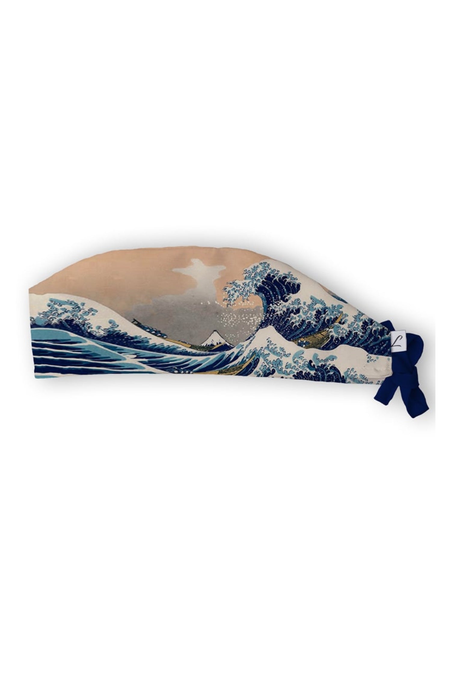 Art mural en forme de planche de surf avec La Grande Vague de Kanagawa, motifs uniques