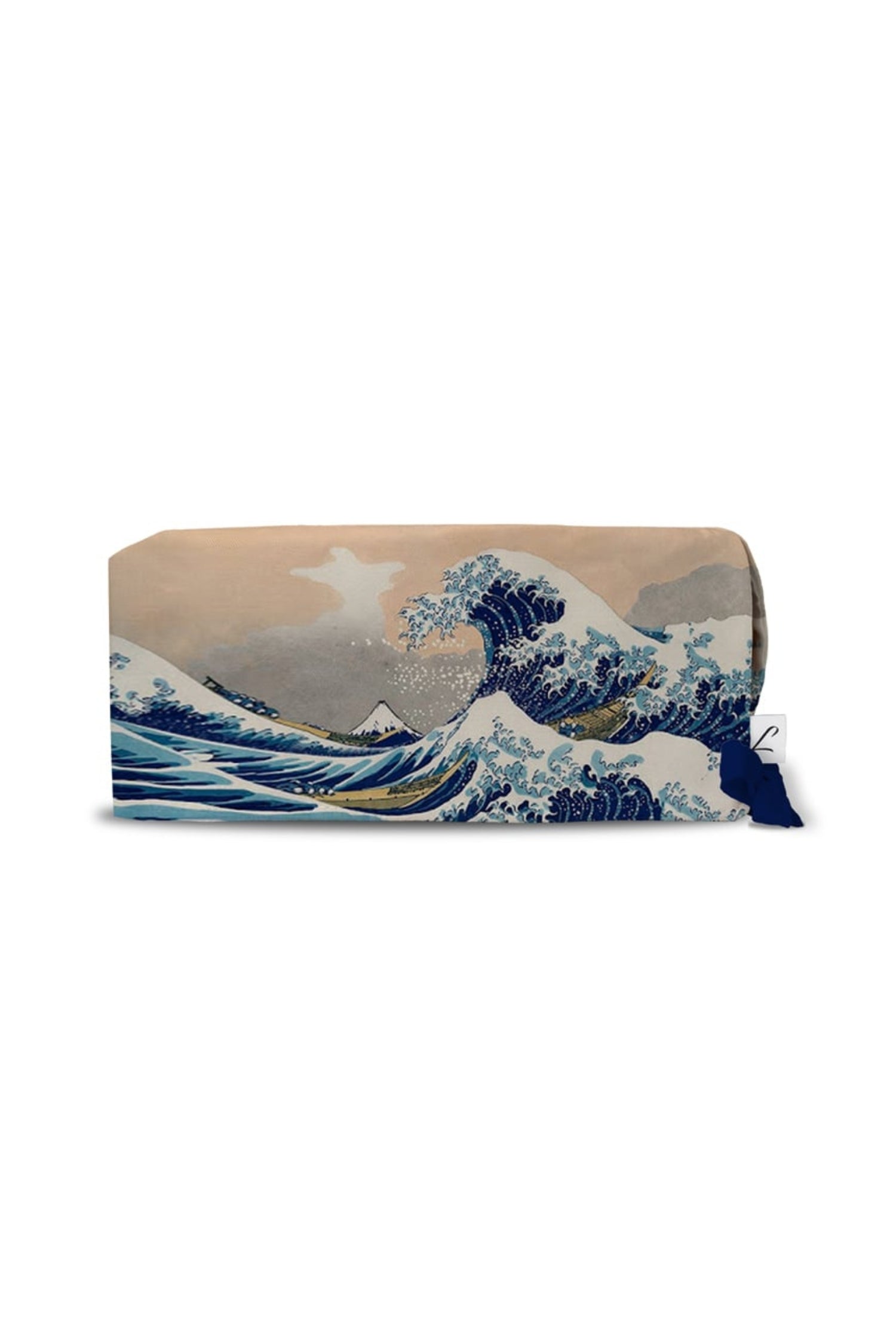 Porte-monnaie ou clutch avec motif unique du Grand Vague de Kanagawa, Calot Médical Aelin