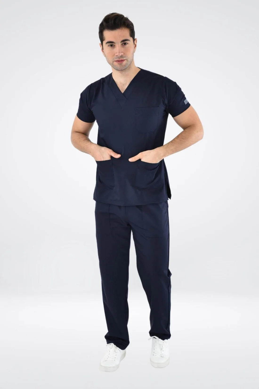 Confort - Tenue médicale - Homme - Bleu marine / S